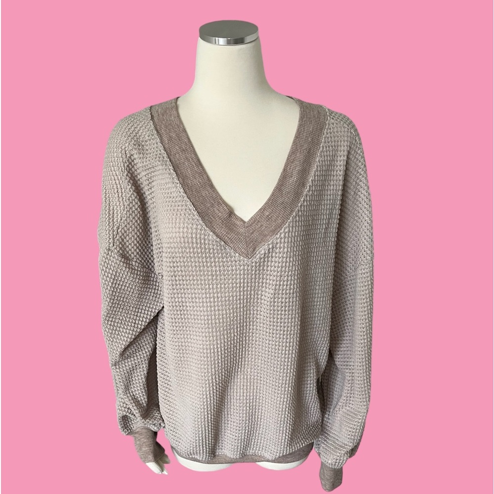 Sale!! Listicle Lightweight Oversized Top with Dolman Sleeves